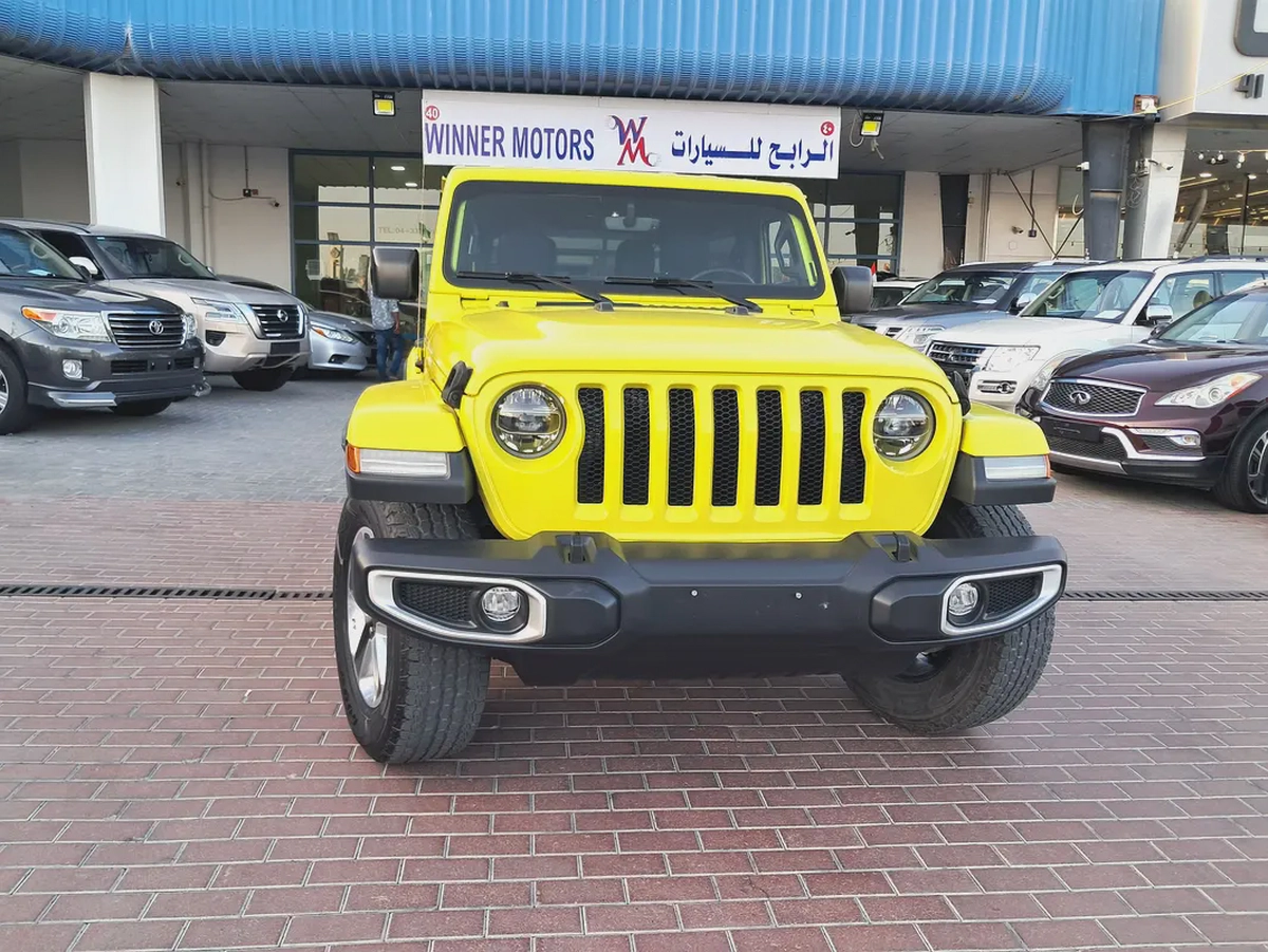 2022 Jeep Wrangler Sahara - GCC Specs - Excellent Condition Original Paint  Service History Company-1-1