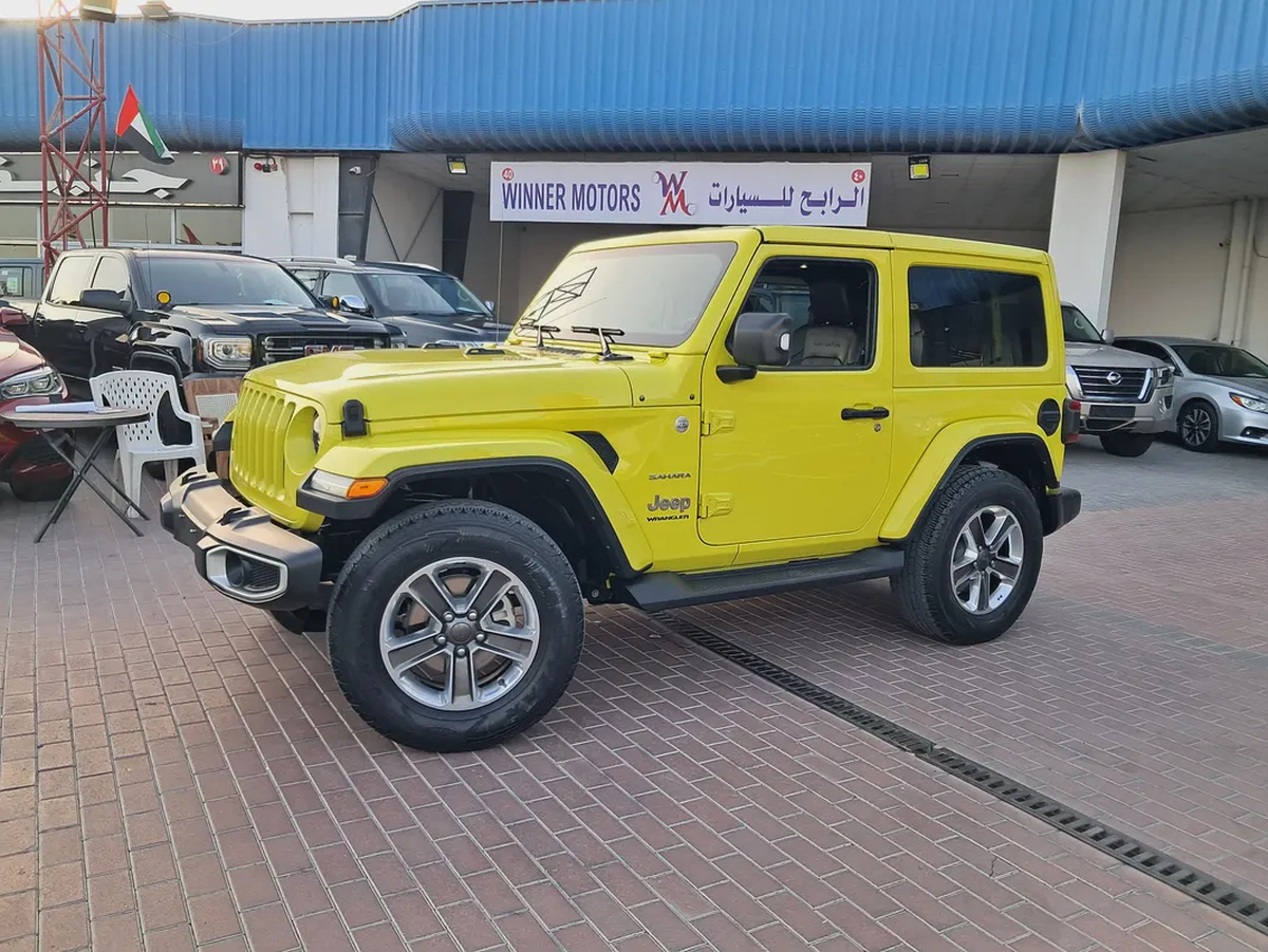 2022 Jeep Wrangler Sahara - GCC Specs - Excellent Condition Original Paint  Service History Company-2-2