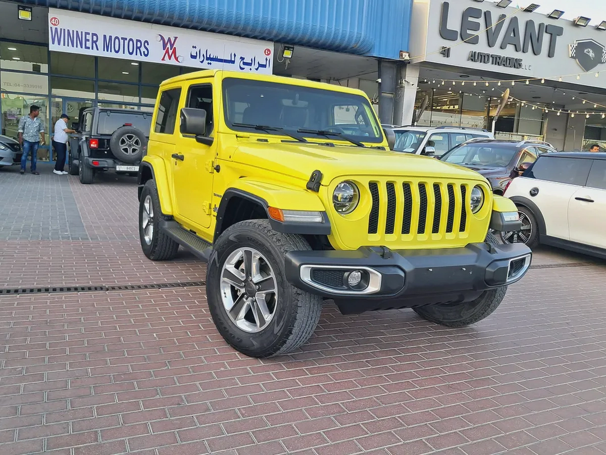 2022 Jeep Wrangler Sahara - GCC Specs - Excellent Condition Original Paint  Service History Company-3-3