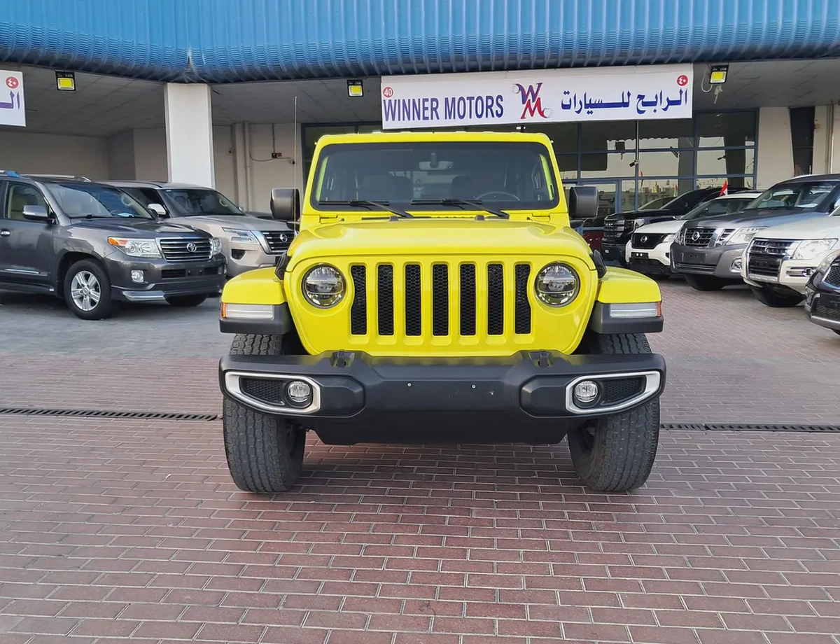 2022 Jeep Wrangler Sahara - GCC Specs - Excellent Condition Original Paint  Service History Company-4-4