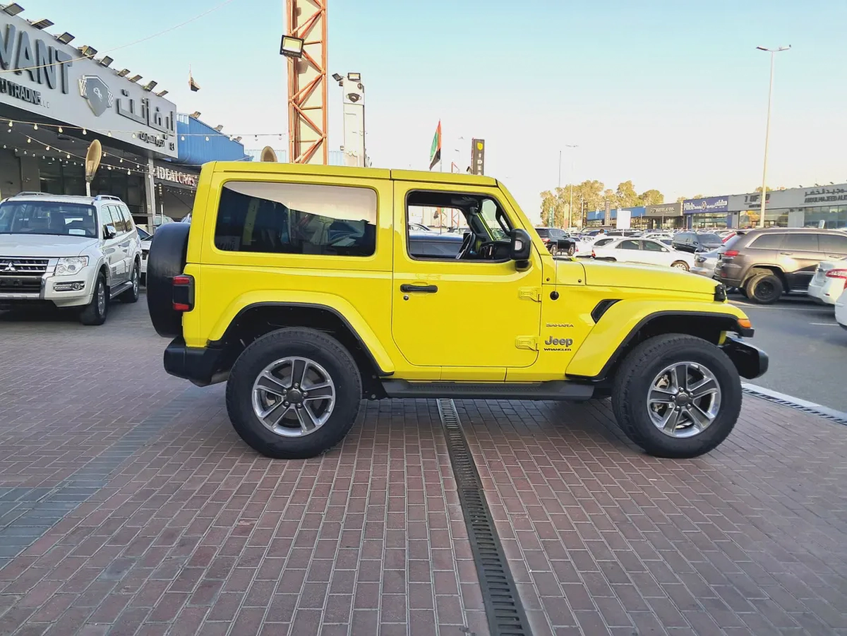 2022 Jeep Wrangler Sahara - GCC Specs - Excellent Condition Original Paint  Service History Company-5-5