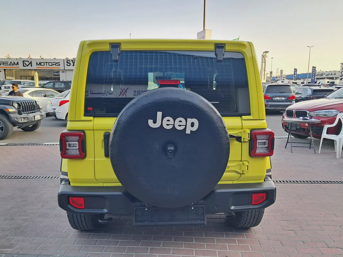 2022 Jeep Wrangler Sahara - GCC Specs - Excellent Condition Original Paint  Service History Company-6-6