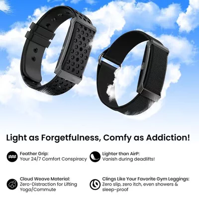 Deep Zeero Membership fee fitness tracker band Health and Fitness Wearable – 24/7 Activity Tracker Sleep Tracking, with app support – 15+ Days Battery Life black-2