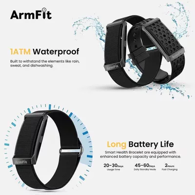 Deep Zeero Membership fee fitness tracker band Health and Fitness Wearable – 24/7 Activity Tracker Sleep Tracking, with app support – 15+ Days Battery Life black-1
