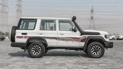 2026 Toyota Land Cruiser LC76 2.8L AT Diesel (White-Brown) Omani-1
