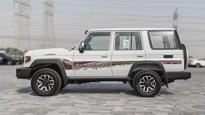 2026 Toyota Land Cruiser LC76 2.8L AT Diesel (White-Brown) Omani-2