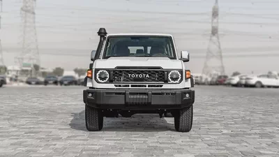 2026 Toyota Land Cruiser LC76 2.8L AT Diesel (White-Brown) Omani-3