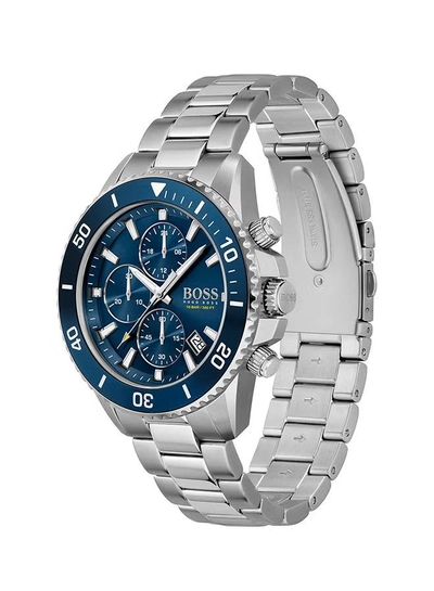 HUGO BOSS Men's Admiral Blue Dial Watch - 1513907-4