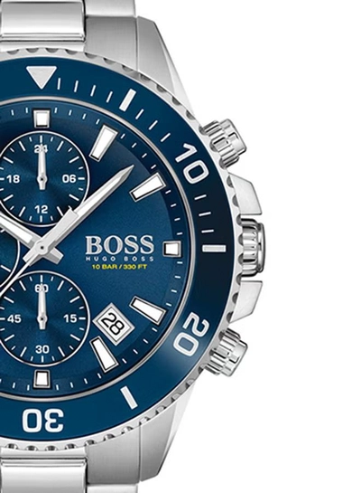 HUGO BOSS Men's Admiral Blue Dial Watch - 1513907-3
