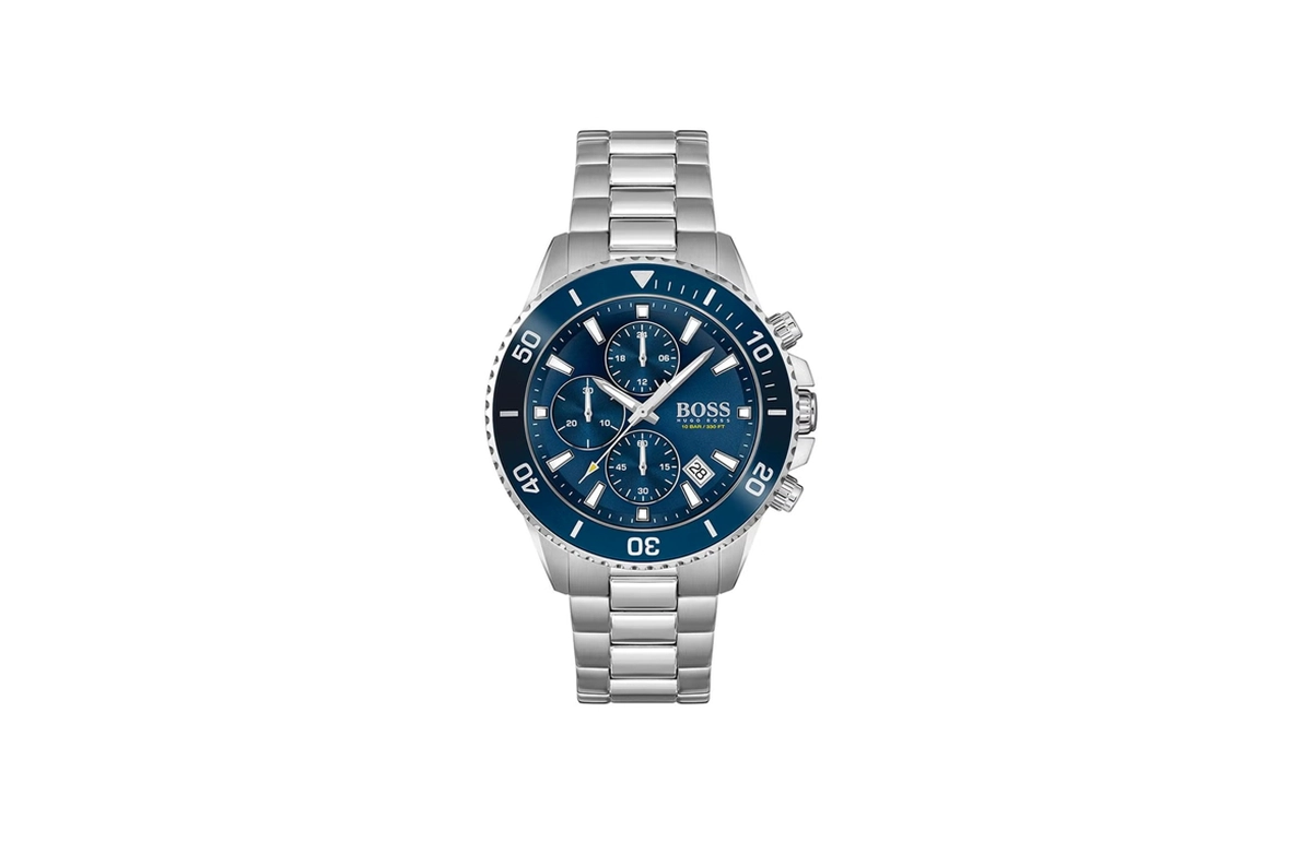HUGO BOSS Men's Admiral Blue Dial Watch - 1513907-0-0