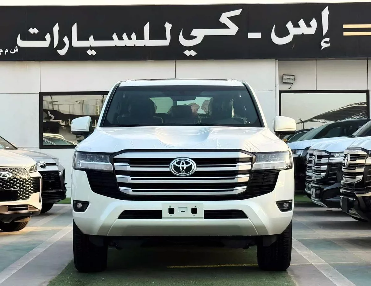 Toyota Land Cruiser GXR TWIN TURBO || 3.5L PETROL V6 | DRIVER PWR SEAT | SUNROOF | COOL BOX (CODE # GXR3B)-1-0