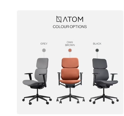Navodesk NAVO ATOM, Minimal Aesthetic & Ergonomic Office Chair-5