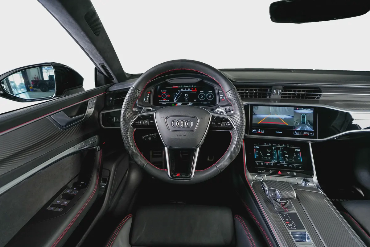 Audi RS7-Carbon Fiber Package-Audi Ceramic Braking System-Red Calipers-Premium Leather Interior-15-15