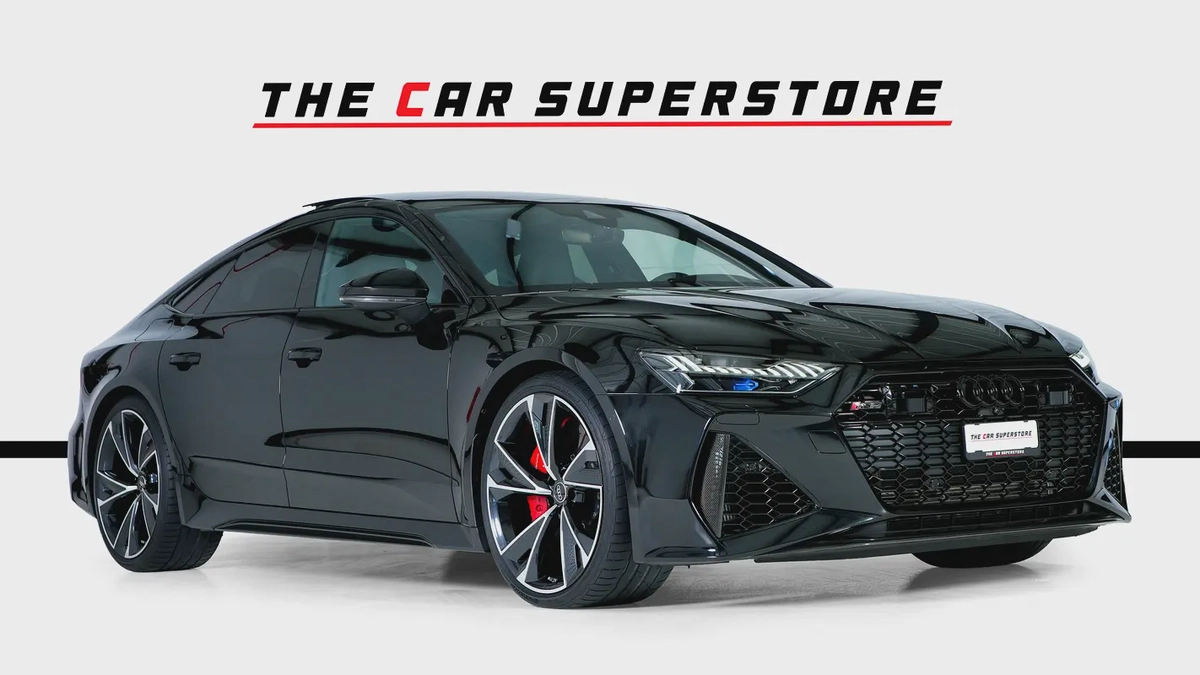 Audi RS7-Carbon Fiber Package-Audi Ceramic Braking System-Red Calipers-Premium Leather Interior-1-1