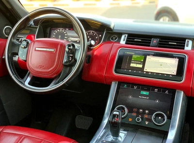 AED 2,850 Monthly | R R Sport HSE| 2019 Model | 3.0L 6-Cyl | USA Specs-6