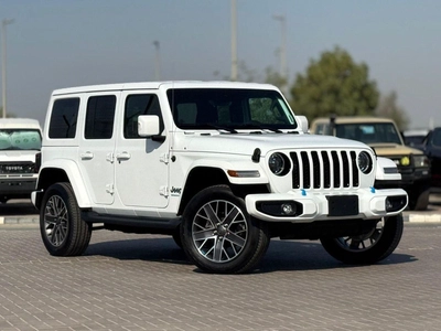 Jeep Wrangler Unlimited SAHARA 4XE Wrangler 4XE 2.0L Turbo PHEV 2023 UAE Price @ 143,000 AED-0