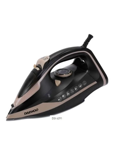 DAEWOO Steam Iron 320.0 ml 2400.0 W DSI 6291 - Portable Black/Brown-0
