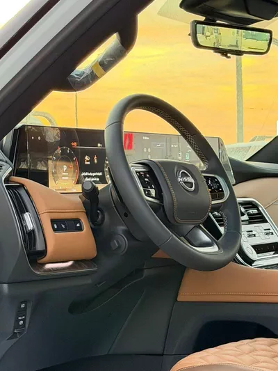 Nissan Patrol LE PLATINUM CITY PATROL PLATNUM LE FULL OPTION TWIN TURBO  ROOF BLACK 2026-10