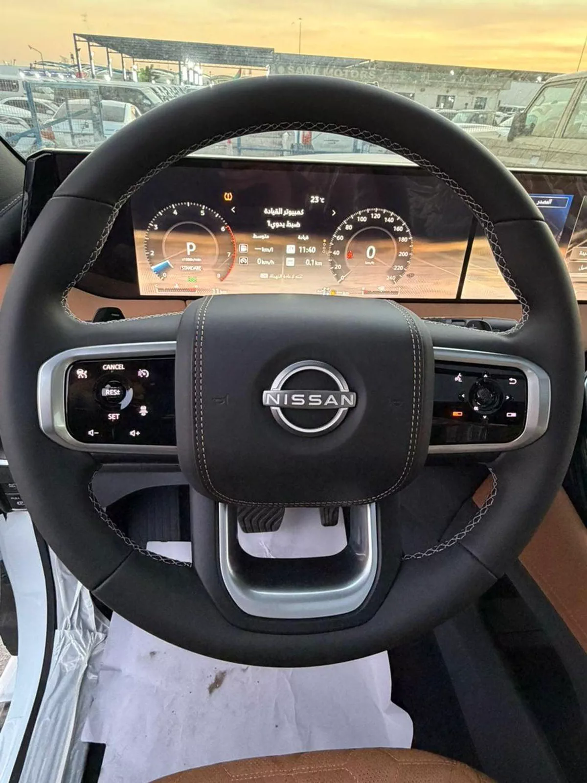 Nissan Patrol LE PLATINUM CITY PATROL PLATNUM LE FULL OPTION TWIN TURBO  ROOF BLACK 2026-11-0
