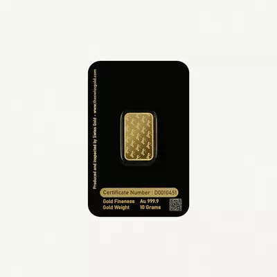SwissGold Minted Gold Bar 10g 24K (999.9%) Pure Gold-1