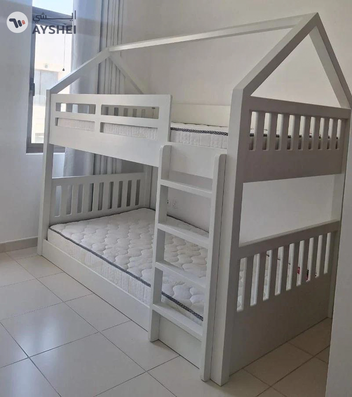 McHouse Bunk Bed, 120 x 200 cms-1-1