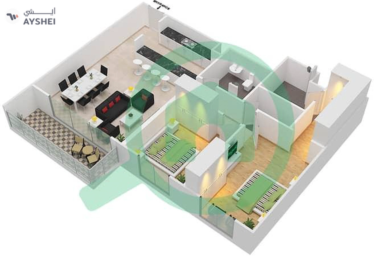 Building 1, Al Reef Downtown, Al Reef, Abu Dhabi