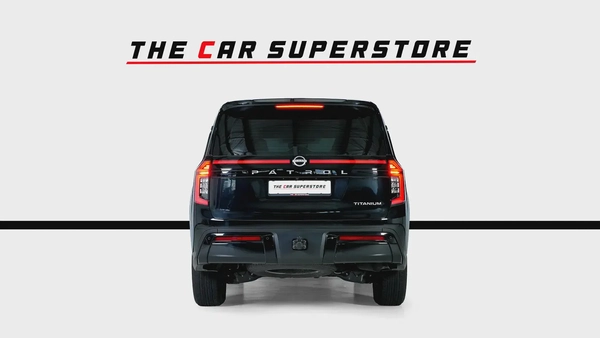 Nissan Patrol SE Titanium-GCC-1 Owner- Warranty Until 2031-High Specifications