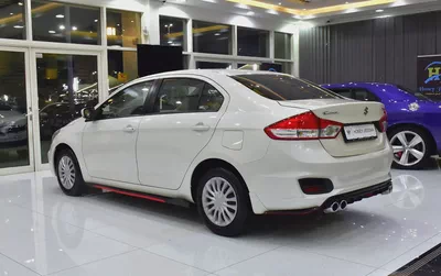 AED 515 EMi at 0% DP | Suzuki Ciaz ( 2023 Model ) in White Color GCC Specs-6