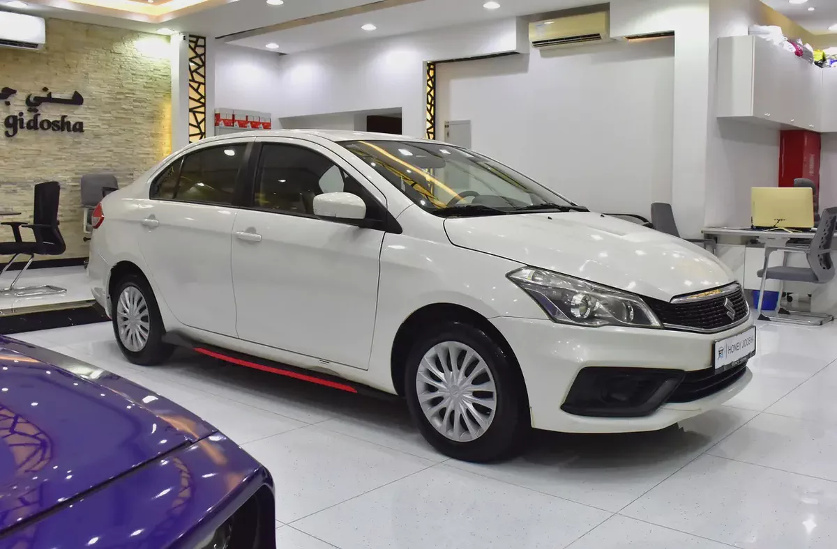 AED 515 EMi at 0% DP | Suzuki Ciaz ( 2023 Model ) in White Color GCC Specs-2-2