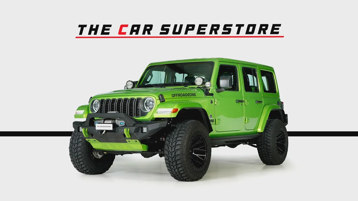 Jeep Wrangler 4DR SPORT-Full Option-Main Dealer Warranty and Service Contract-GCC Specification-3-3