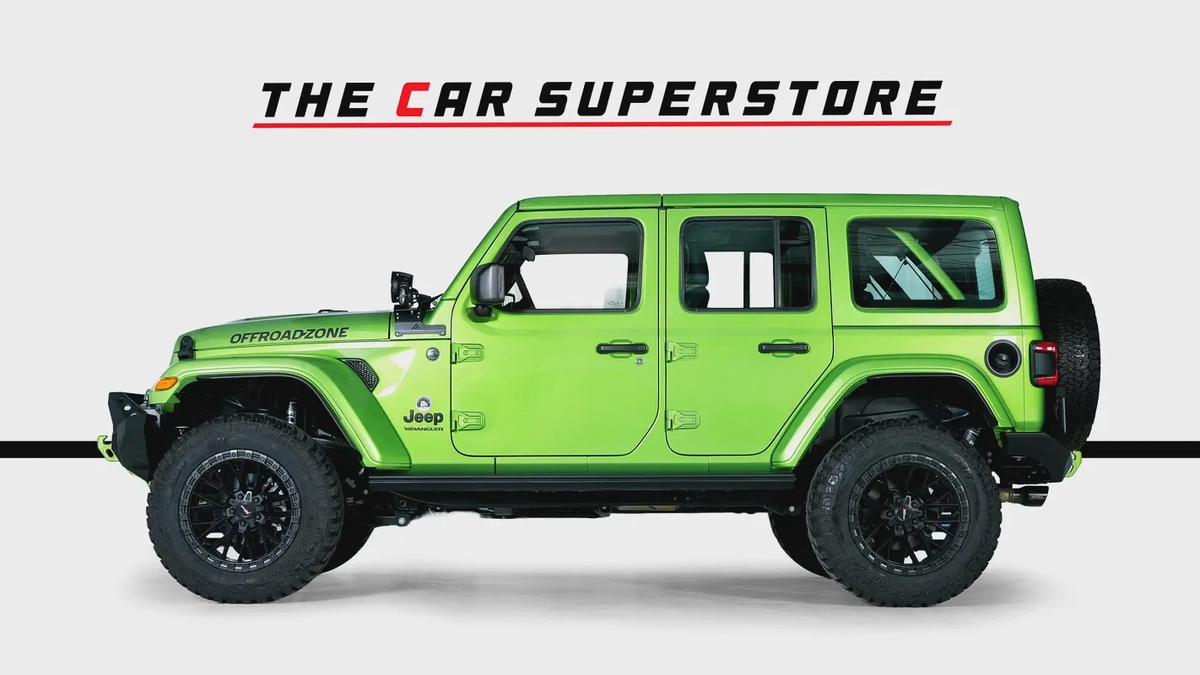 Jeep Wrangler 4DR SPORT-Full Option-Main Dealer Warranty and Service Contract-GCC Specification-4-4