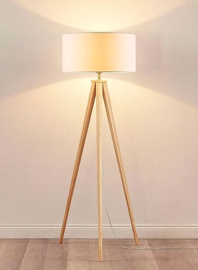 DubaiGallery Nordic Vertical Bedside Floor Lamp Inclined Rod for Living Room & Bedroom With 12W-3