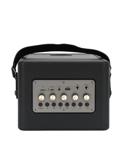 GEEPAS RGB Bluetooth Speaker: Big Sound, Long Playtime, Wireless Mic - Black-3