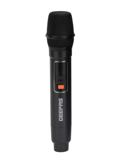GEEPAS RGB Bluetooth Speaker: Big Sound, Long Playtime, Wireless Mic - Black-1