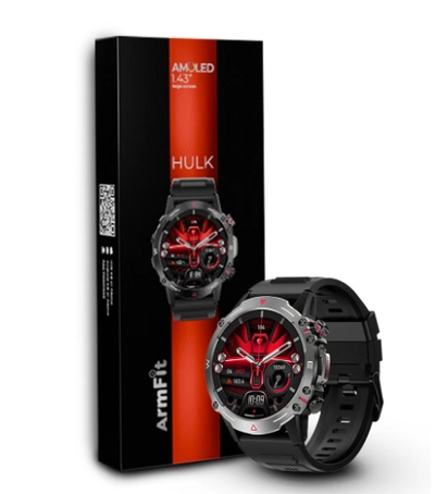 ARMFIT Hulk Smartwatch For Men, AMOLED Always On Display Bluetooth -2