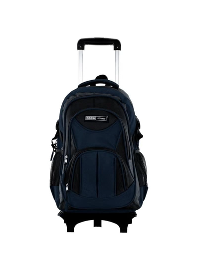 PARAJOHN 2 Wheel Trolley backpack 18 inches Navy-0