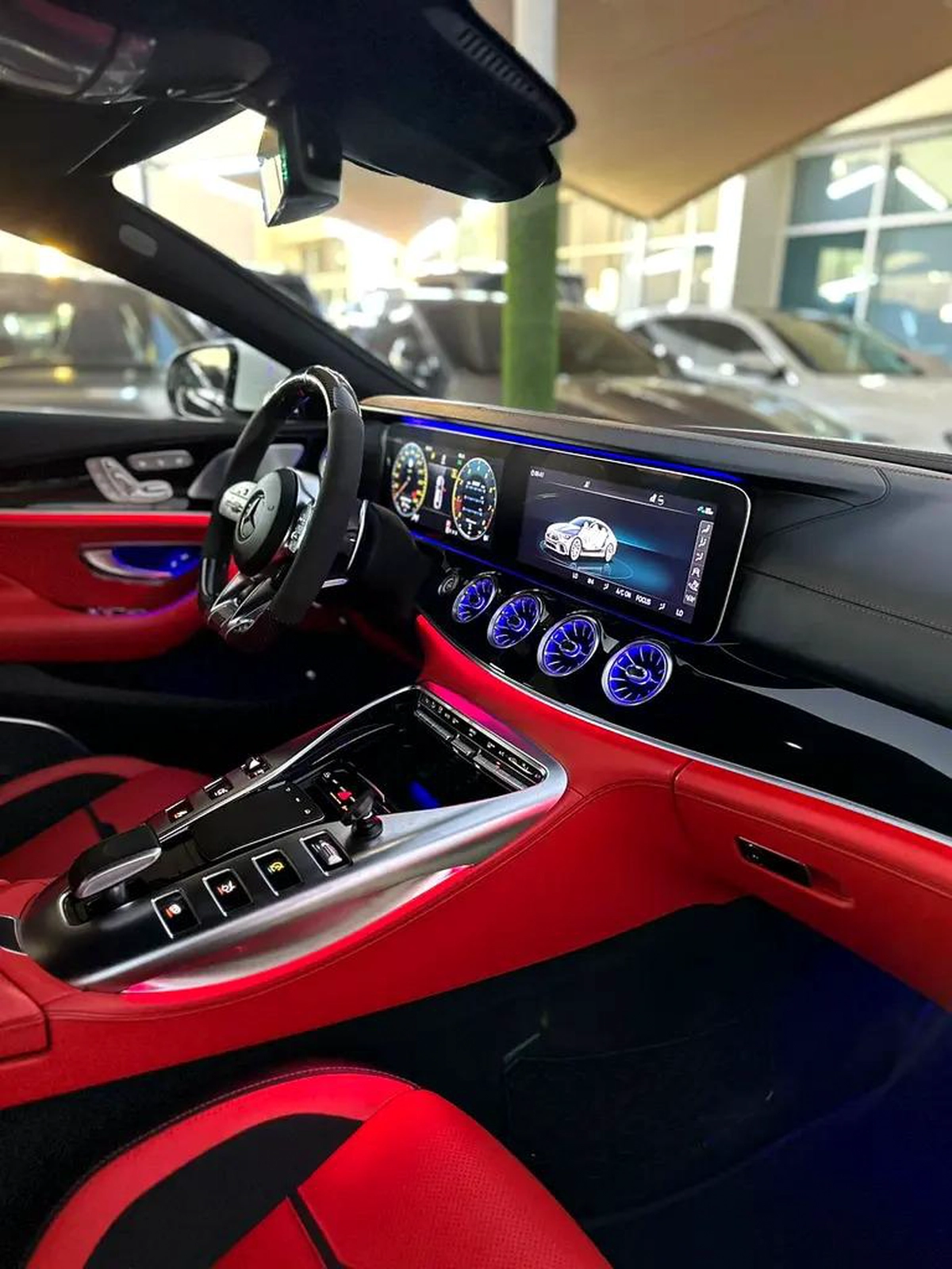 MERCEDES BENZ AMG GT63S 2019 GCC FULL OPTION ORIGINAL PAINT PERFECT CONDITION-10-10