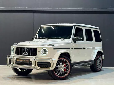 Mercedes Benz G63 AMG STANDARD || GCC Specs | Full Service History | Smart Paint | 2 Keys | Only 114,511 km-1