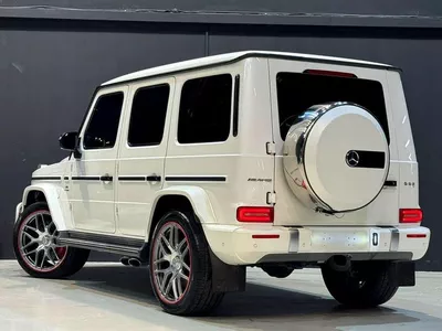 Mercedes Benz G63 AMG STANDARD || GCC Specs | Full Service History | Smart Paint | 2 Keys | Only 114,511 km-5