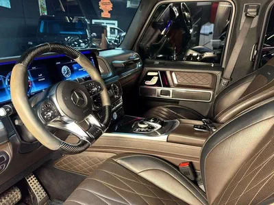 Mercedes Benz G63 AMG STANDARD || GCC Specs | Full Service History | Smart Paint | 2 Keys | Only 114,511 km-8