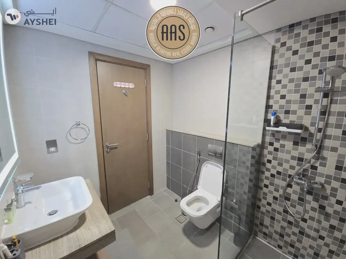Fully furnished 1bhk 2bathrooms in 100k balcony wardrobes 1parking free-2-2
