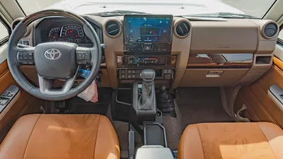 2025 Toyota Land Cruiser LC71 4.0L AT Petrol Full Option (Silver-Brown)-14