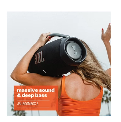 JBL Boombox 3 Portable Speaker With Massive Signature Pro Sound Black-4