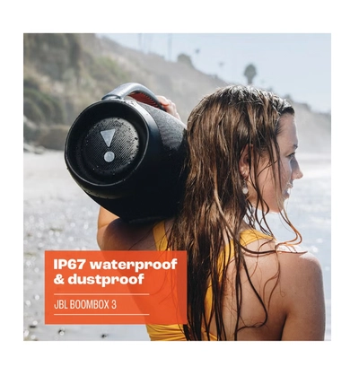 JBL Boombox 3 Portable Speaker With Massive Signature Pro Sound Black-6