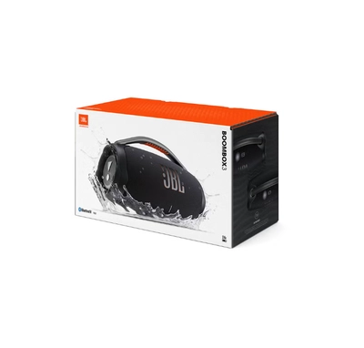 JBL Boombox 3 Portable Speaker With Massive Signature Pro Sound Black-0