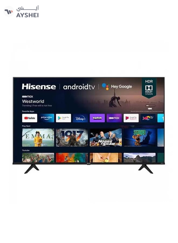 Hisense 4K UHD Smart TV 43A61G Black