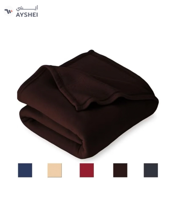 BSB HOME® 220 GSM Premium Plush Single Blanket for Bed, Sofa, Couch