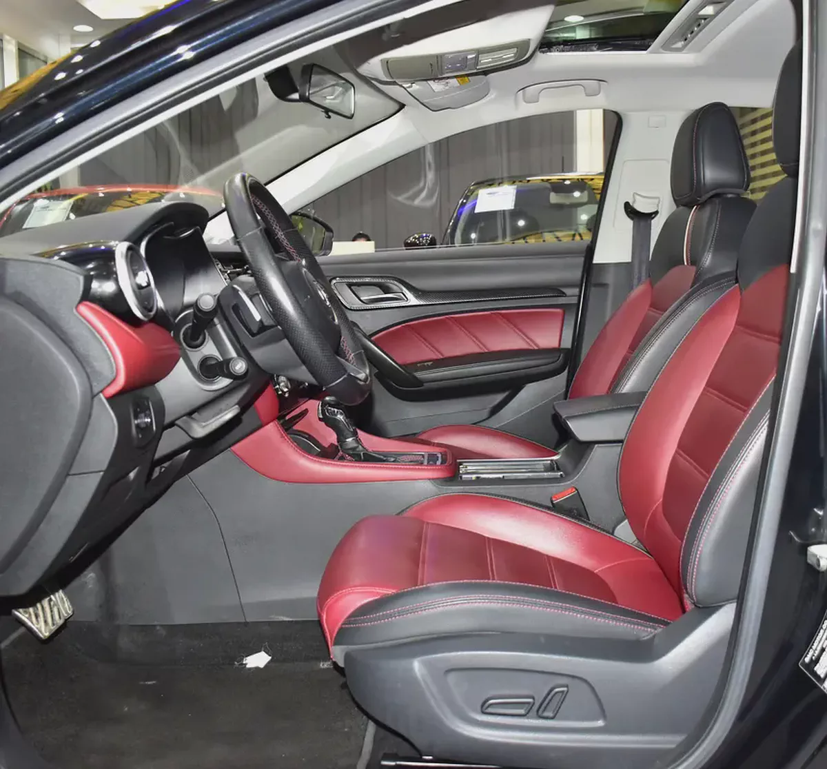 AED 476 EMi for 5Yrs | MG MG6 20T Trophy ( 2022 Model ) in Black Color GCC Specs-9-9