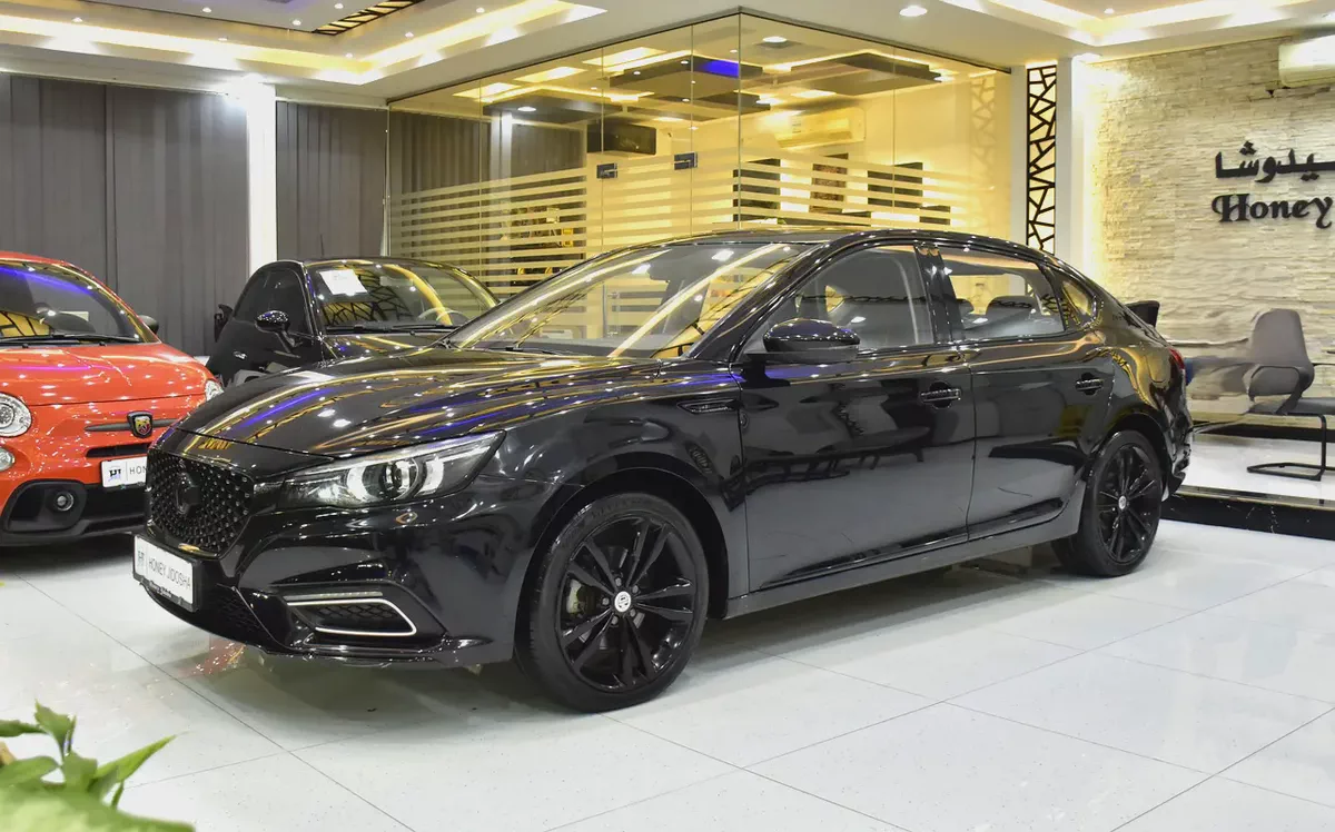 AED 476 EMi for 5Yrs | MG MG6 20T Trophy ( 2022 Model ) in Black Color GCC Specs-1-1