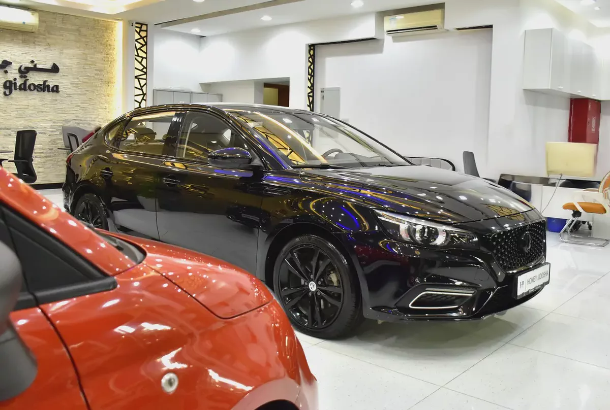 AED 476 EMi for 5Yrs | MG MG6 20T Trophy ( 2022 Model ) in Black Color GCC Specs-2-2